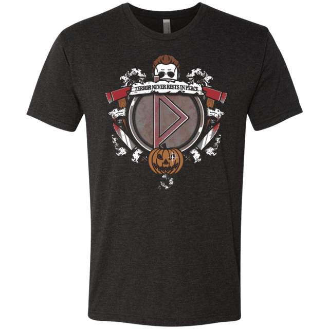 T-Shirts Vintage Black / Small Halloween Crest Men's Triblend T-Shirt