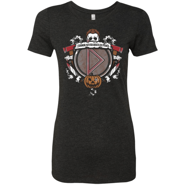 T-Shirts Vintage Black / Small Halloween Crest Women's Triblend T-Shirt