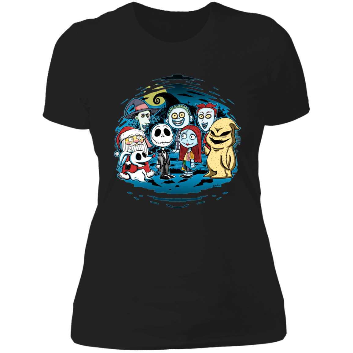 T-Shirts Black / X-Small Halloween Friends Women's Premium T-Shirt