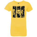 T-Shirts Vibrant Yellow / YXS HALLOWEEN Girls Premium T-Shirt