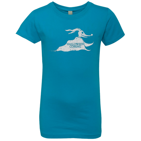 T-Shirts Turquoise / YXS Halloween Is Coming Girls Premium T-Shirt
