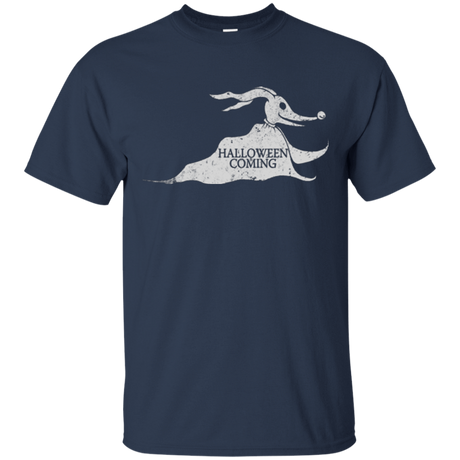 T-Shirts Navy / Small Halloween Is Coming T-Shirt