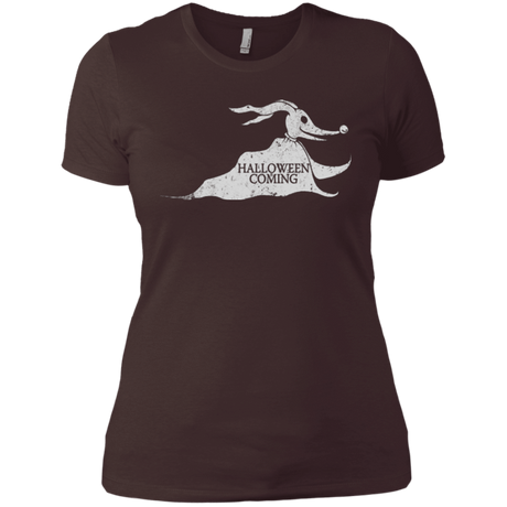T-Shirts Dark Chocolate / X-Small Halloween Is Coming Women's Premium T-Shirt