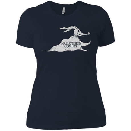 T-Shirts Midnight Navy / X-Small Halloween Is Coming Women's Premium T-Shirt