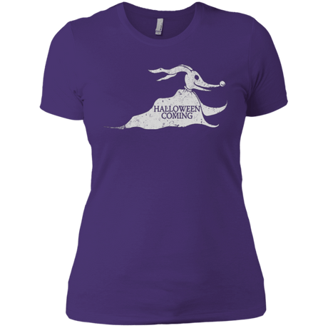 T-Shirts Purple / X-Small Halloween Is Coming Women's Premium T-Shirt