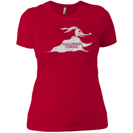 T-Shirts Red / X-Small Halloween Is Coming Women's Premium T-Shirt