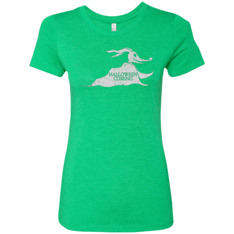 T-Shirts Envy / Small Halloween Is Coming Women's Triblend T-Shirt