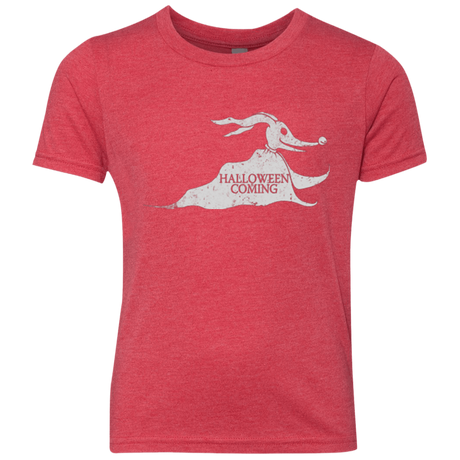 T-Shirts Vintage Red / YXS Halloween Is Coming Youth Triblend T-Shirt