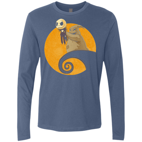 T-Shirts Indigo / Small Halloween King Men's Premium Long Sleeve
