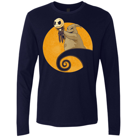 T-Shirts Midnight Navy / Small Halloween King Men's Premium Long Sleeve