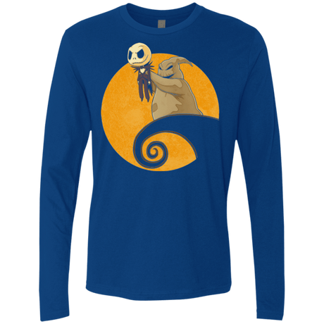 T-Shirts Royal / Small Halloween King Men's Premium Long Sleeve
