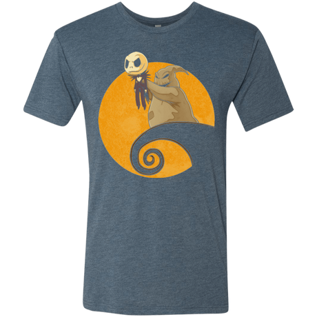 T-Shirts Indigo / Small Halloween King Men's Triblend T-Shirt