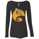 T-Shirts Vintage Black / Small Halloween King Women's Triblend Long Sleeve Shirt