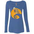 T-Shirts Vintage Royal / Small Halloween King Women's Triblend Long Sleeve Shirt