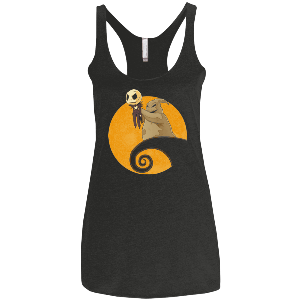 T-Shirts Vintage Black / X-Small Halloween King Women's Triblend Racerback Tank