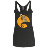 T-Shirts Vintage Black / X-Small Halloween King Women's Triblend Racerback Tank