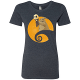 T-Shirts Vintage Navy / Small Halloween King Women's Triblend T-Shirt