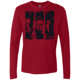 T-Shirts Cardinal / Small HALLOWEEN Men's Premium Long Sleeve