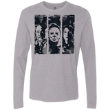 T-Shirts Heather Grey / Small HALLOWEEN Men's Premium Long Sleeve