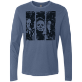 T-Shirts Indigo / Small HALLOWEEN Men's Premium Long Sleeve