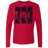 T-Shirts Red / Small HALLOWEEN Men's Premium Long Sleeve