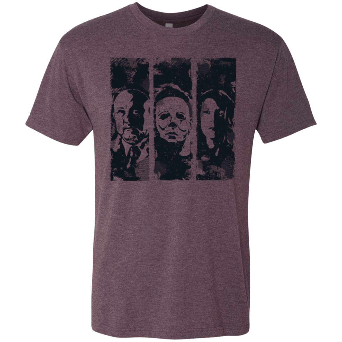 T-Shirts Vintage Purple / Small HALLOWEEN Men's Triblend T-Shirt
