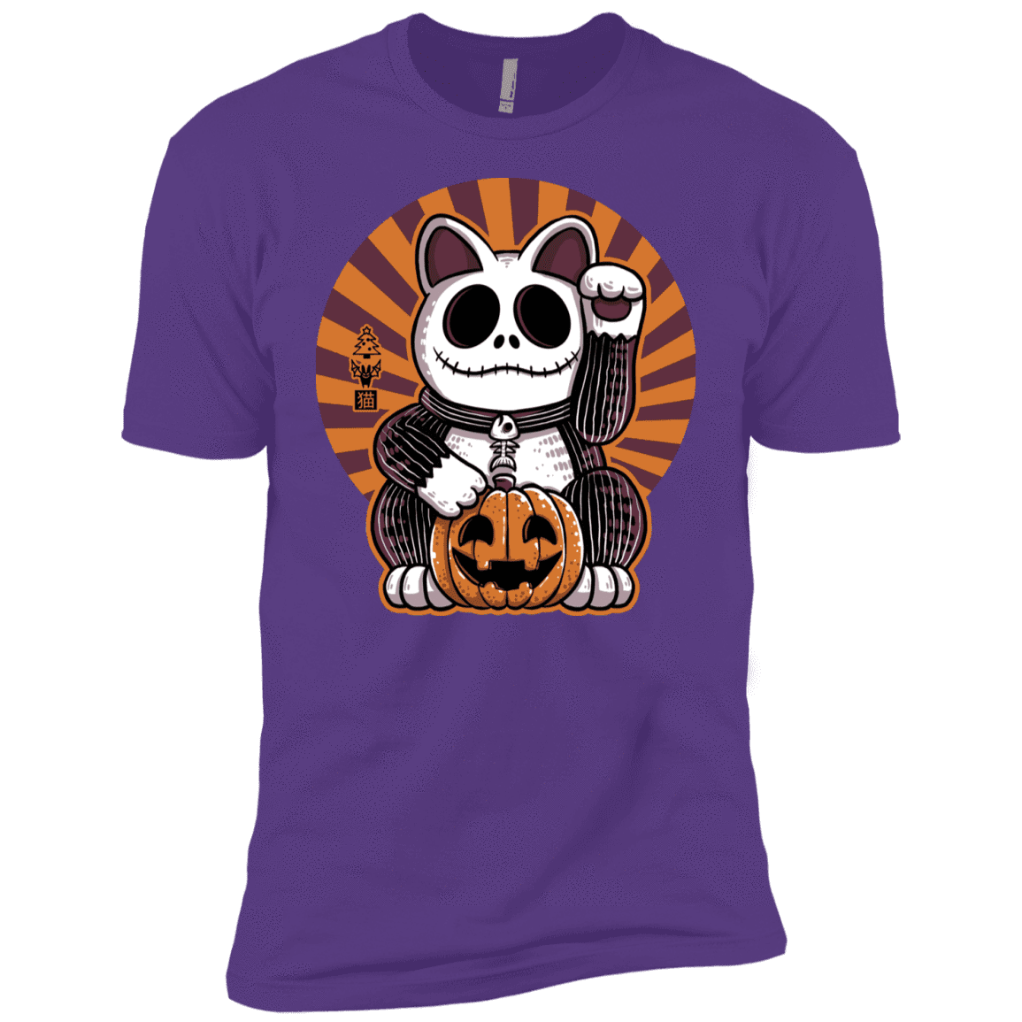 T-Shirts Purple Rush / YXS Halloween Neko Boys Premium T-Shirt