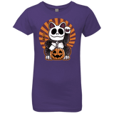 T-Shirts Purple Rush / YXS Halloween Neko Girls Premium T-Shirt