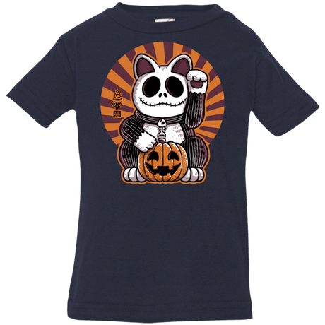 T-Shirts Navy / 6 Months Halloween Neko Infant Premium T-Shirt