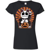 T-Shirts Black / S Halloween Neko Junior Slimmer-Fit T-Shirt