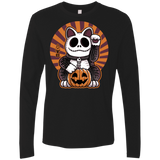 T-Shirts Black / S Halloween Neko Men's Premium Long Sleeve