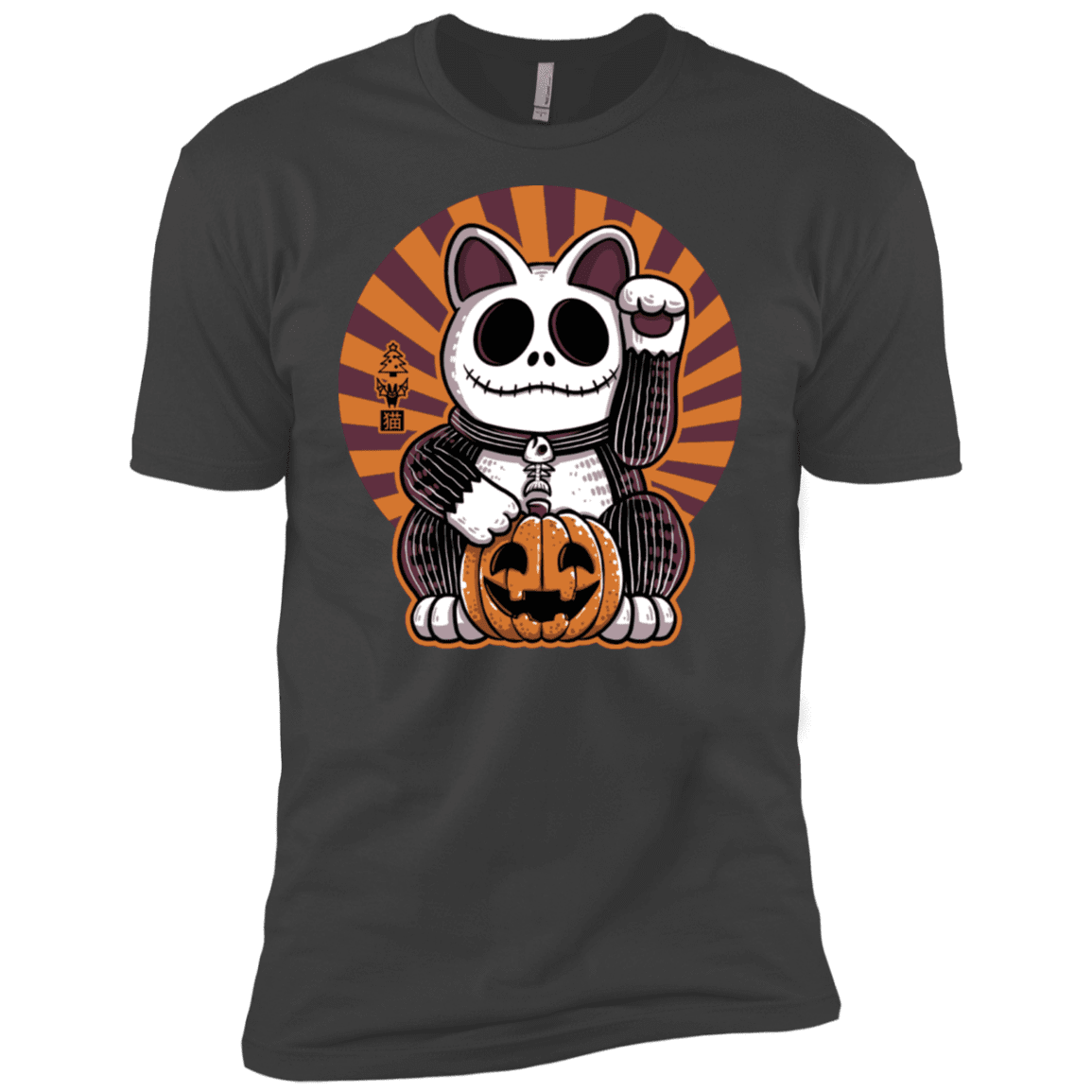 T-Shirts Heavy Metal / X-Small Halloween Neko Men's Premium T-Shirt