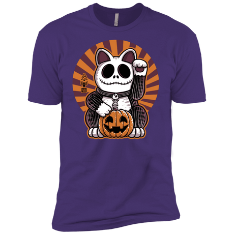 T-Shirts Purple Rush/ / X-Small Halloween Neko Men's Premium T-Shirt