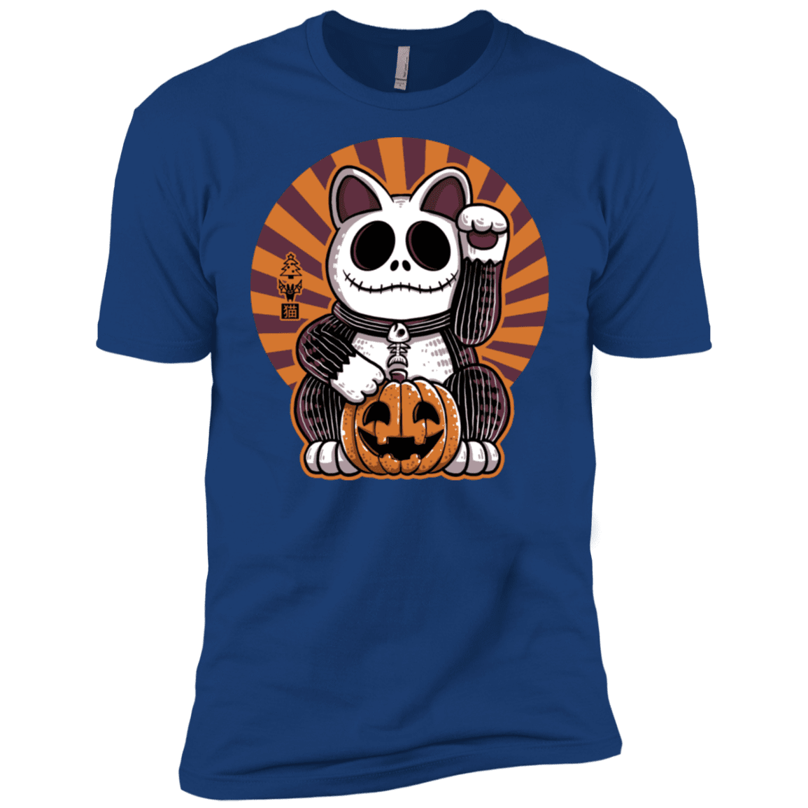 T-Shirts Royal / X-Small Halloween Neko Men's Premium T-Shirt