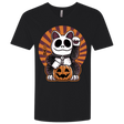 T-Shirts Black / X-Small Halloween Neko Men's Premium V-Neck