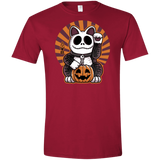 T-Shirts Cardinal Red / S Halloween Neko Men's Semi-Fitted Softstyle