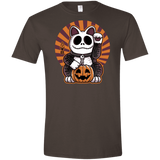 T-Shirts Dark Chocolate / S Halloween Neko Men's Semi-Fitted Softstyle