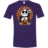 T-Shirts Purple / S Halloween Neko Men's Semi-Fitted Softstyle