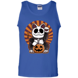 T-Shirts Royal / S Halloween Neko Men's Tank Top