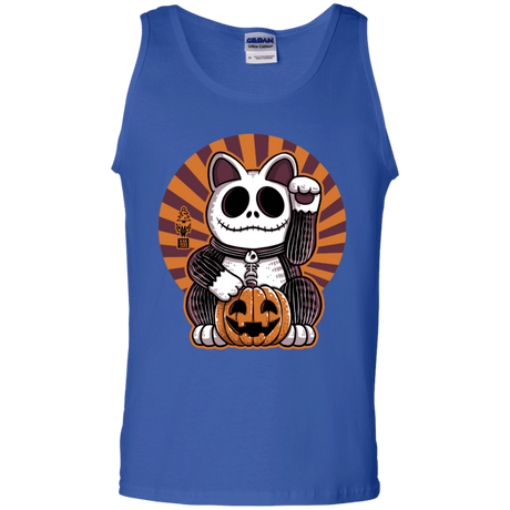 T-Shirts Royal / S Halloween Neko Men's Tank Top