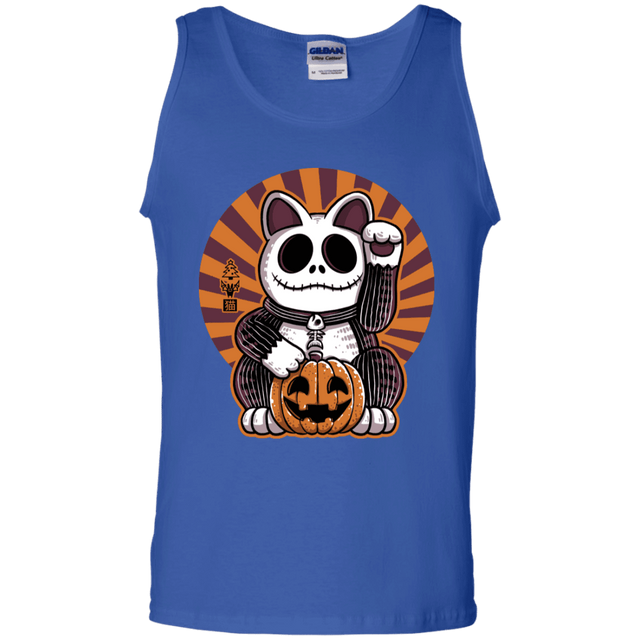 T-Shirts Royal / S Halloween Neko Men's Tank Top