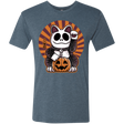 T-Shirts Indigo / S Halloween Neko Men's Triblend T-Shirt