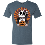 T-Shirts Indigo / S Halloween Neko Men's Triblend T-Shirt