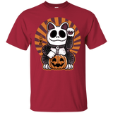 T-Shirts Cardinal / S Halloween Neko T-Shirt