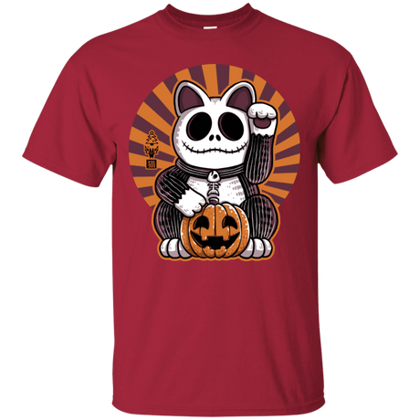 T-Shirts Cardinal / S Halloween Neko T-Shirt