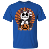 T-Shirts Royal / S Halloween Neko T-Shirt