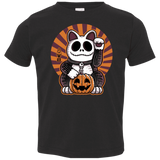 T-Shirts Black / 2T Halloween Neko Toddler Premium T-Shirt