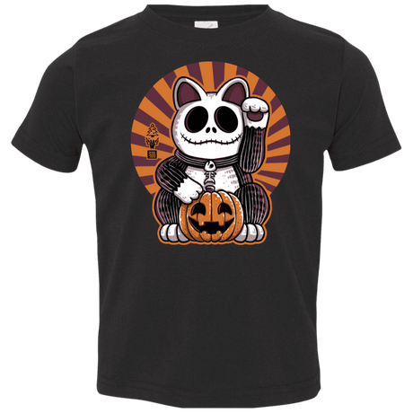 T-Shirts Black / 2T Halloween Neko Toddler Premium T-Shirt