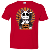 T-Shirts Red / 2T Halloween Neko Toddler Premium T-Shirt