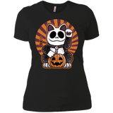 T-Shirts Black / X-Small Halloween Neko Women's Premium T-Shirt